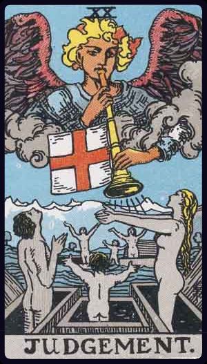 Tarot card Judgement