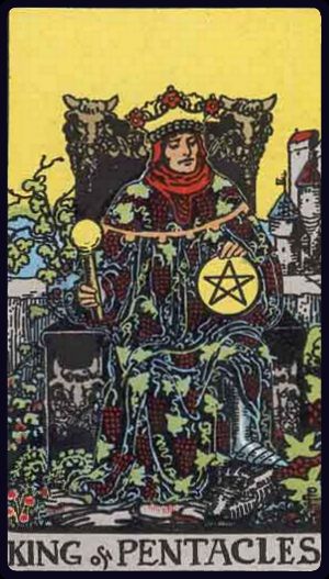Tarot card King of Pentacles