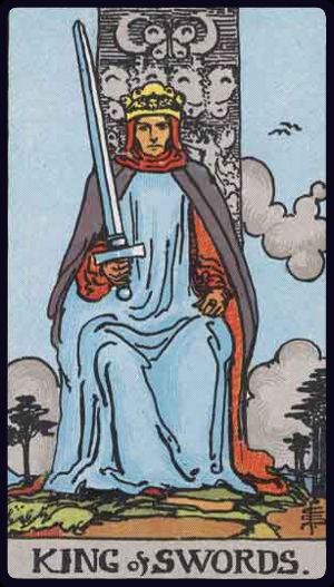Tarot card King of Swords