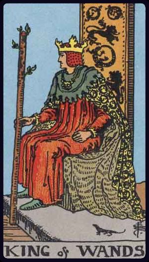 Tarot card King of Wands