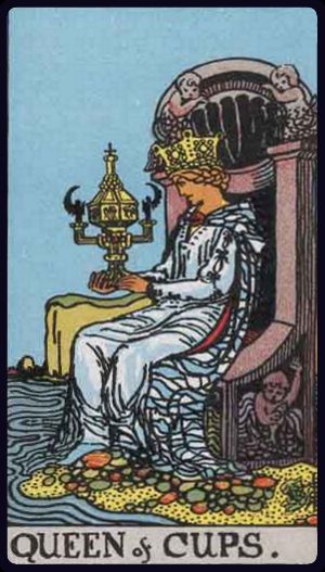 Tarot card Queen of Cups