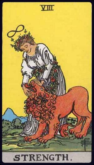 Tarot card Strength