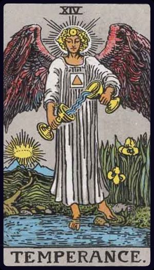 Tarot card Temperance