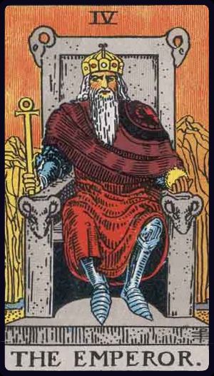 Tarot card The Emperor