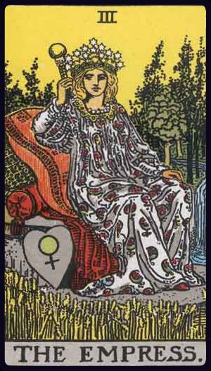 Tarot card The Empress