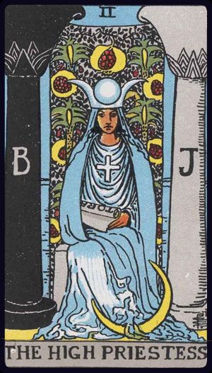 Tarot card The High Priestess