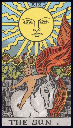 Tarot card The Sun